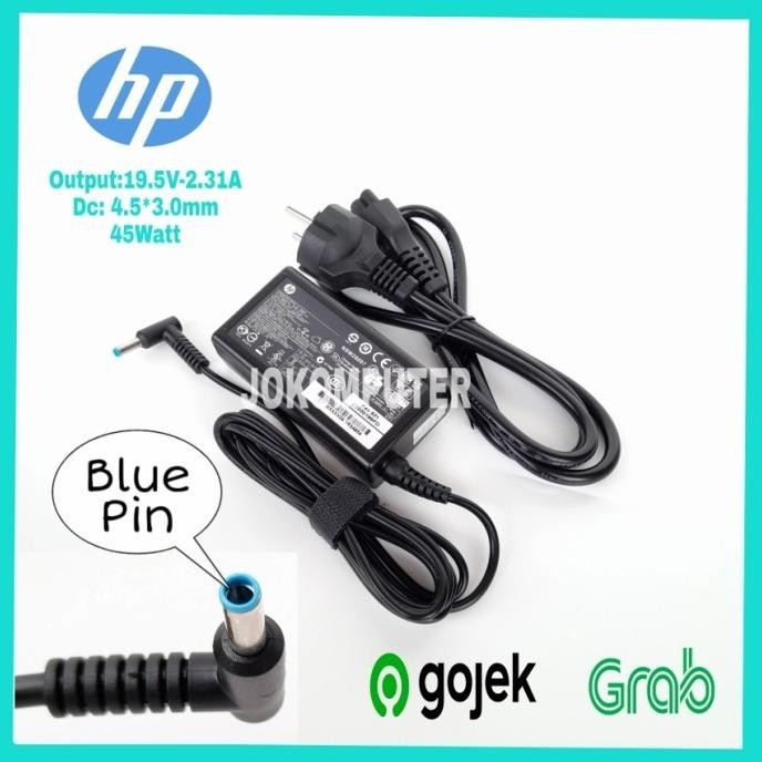 Charger Casan Adaptor Original Laptop Hp 14S-Fq0022Au 14S-Dk0157Au 45W