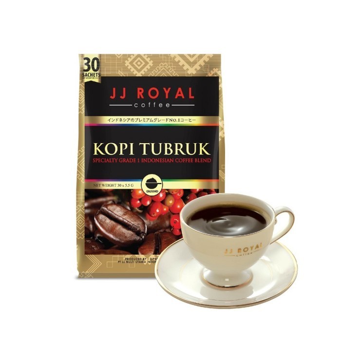 

Coffee/Kopi Jj Royal Kopi Tubruk Bulk Bag 30 Sachets