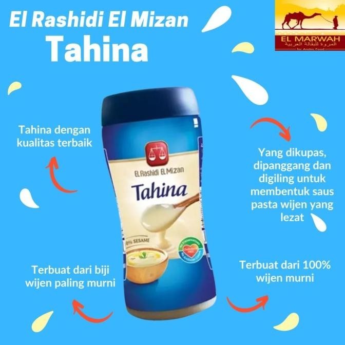 

saus tahini saus wijen khas arab BS76