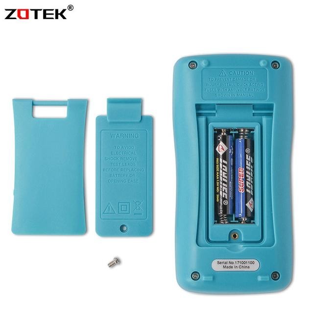 AVOMETER DIGITAL ZOTEK ZT100 / MULTITESTER DIGITAL ZOTEK ZT 100
