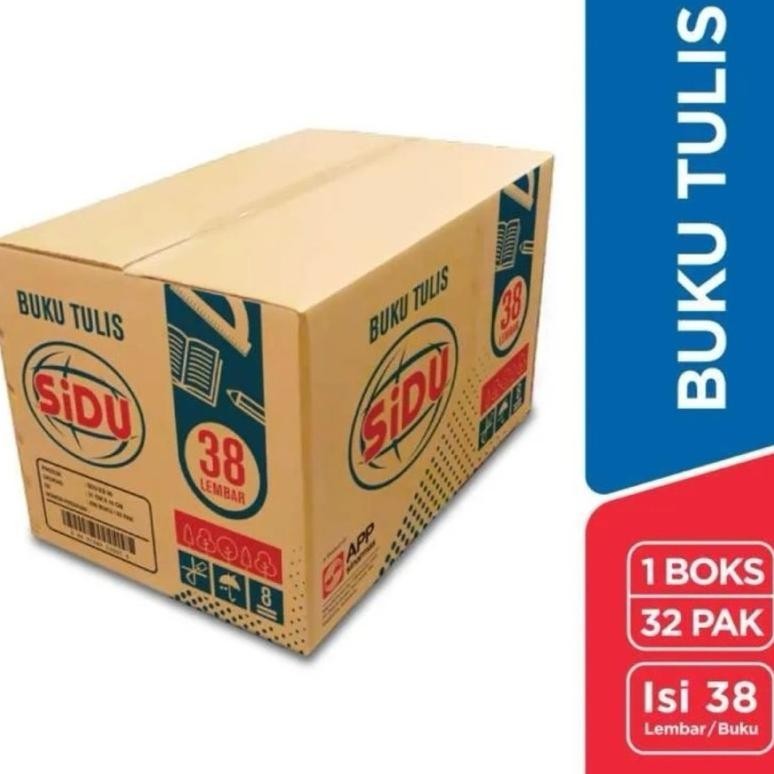 

BACK TO SCHOOL (1BOX) BUKU TULIS SIDU 38