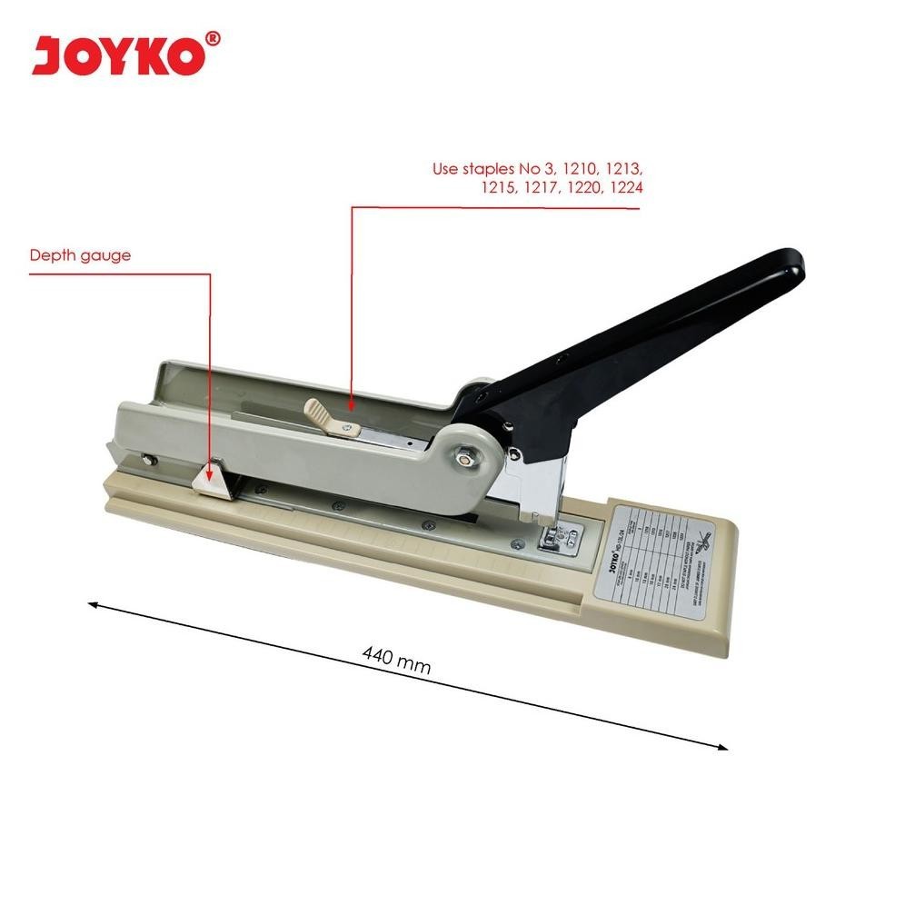 

BACK TO SCHOOL STAPLER STAPLES JOYKO HD 12L 24 12L/24 HD12L/24 HD-12L/24