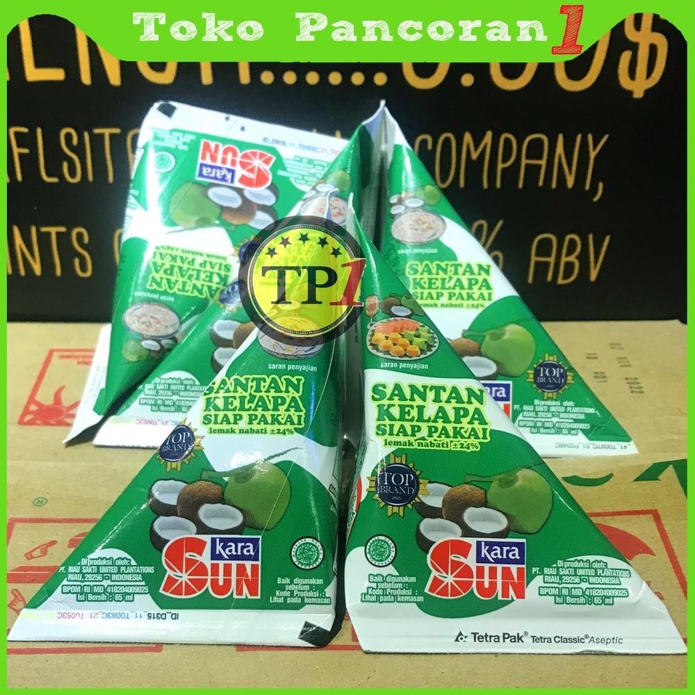 

Sun Kara Santan Kelapa Krucut Kerucut 65ml /A506
