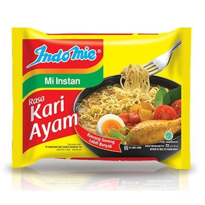 

PROMO HEMAT INDOMIE INST KARI AYAM 72 Gr /A507