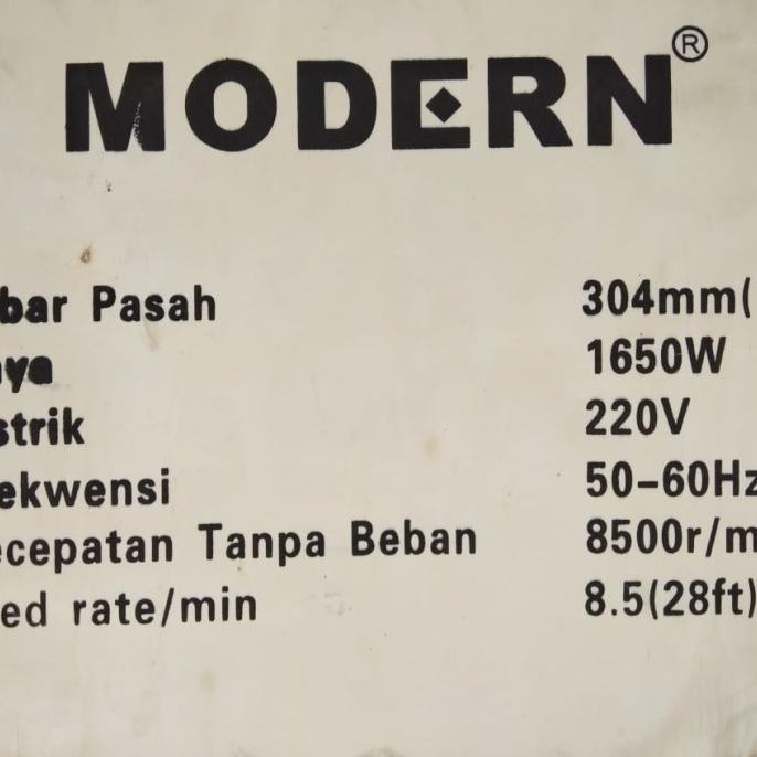 [ Dss ] Mesin Planner Duduk M-304 Modern/Portable Bench Planer  Ready