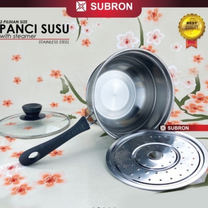 Panci Susu Steamer/Kukus Subron