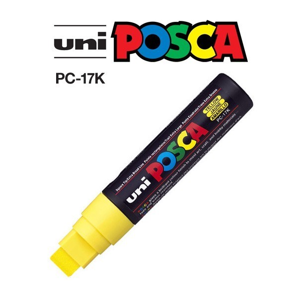 

UNI POSCA PC-17K Marker Pen Extra Broad Chisel Tip