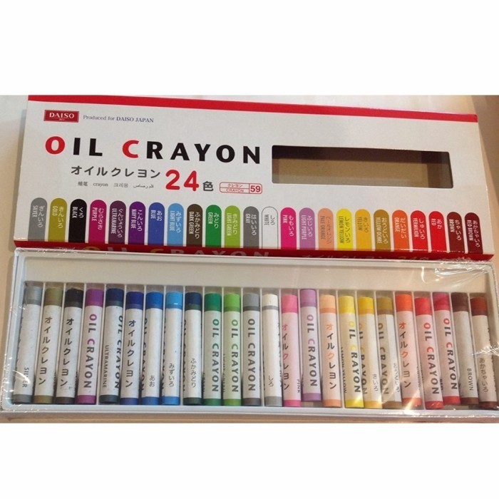 

Daiso Washable Crayon 20pc Color Alat Gambar Warna