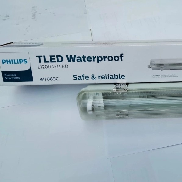 Kap Waterproof Tl Led Wt069C 1Xtled L1200 (Tanpa Lampu ) - Philips