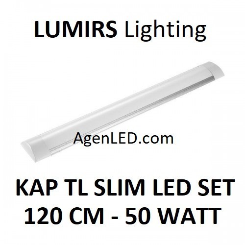 Lurs Lampu Tl Led Slim 50W 120Cm Kap T8 T5 50 W Watt Neon 120 Cm S3