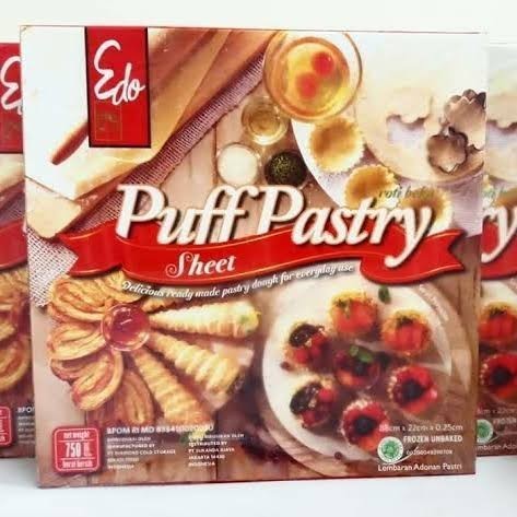 

EDO PUFF PASTRY SHEET 750GR