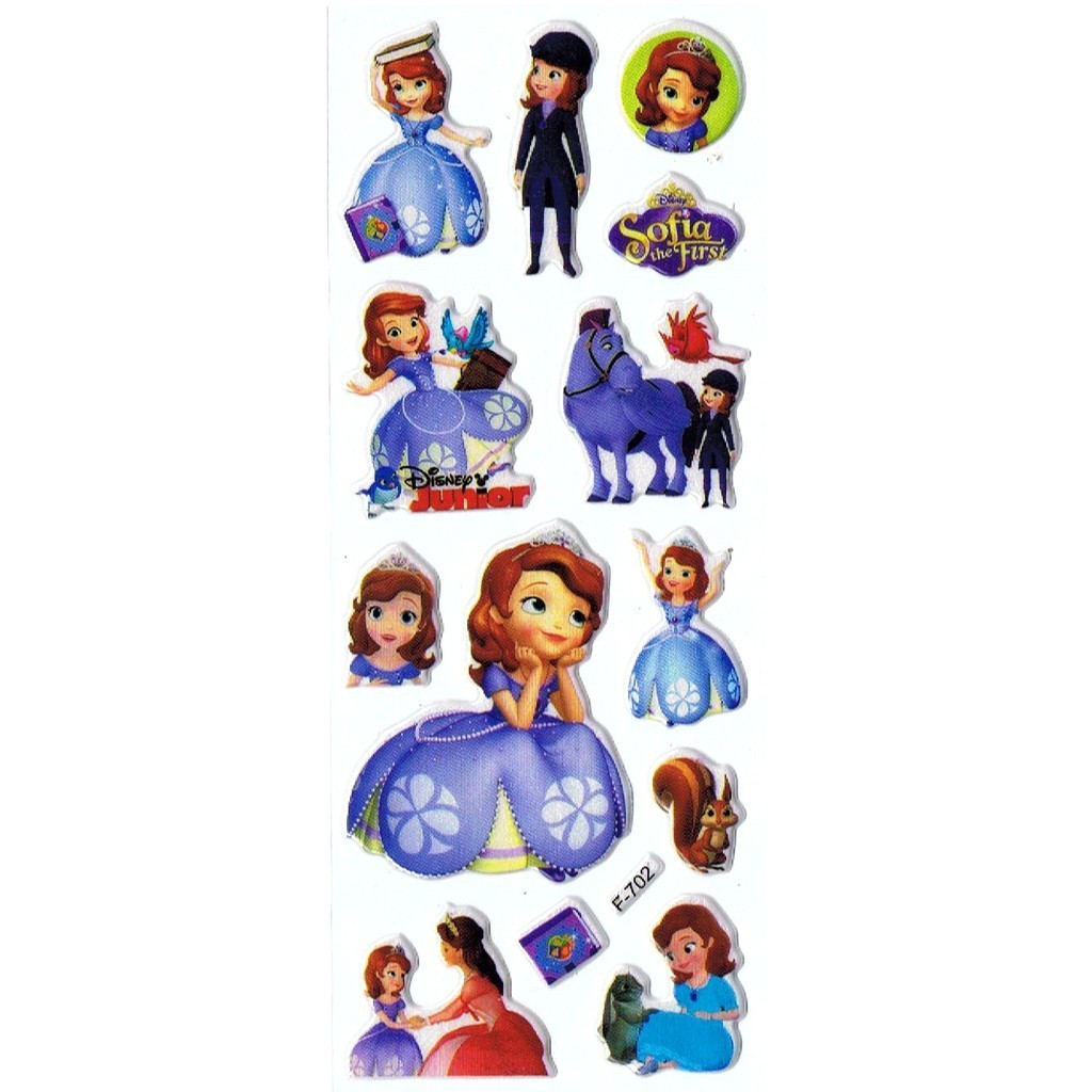 

SK462 Stiker Sticker Timbul Set Strip Aneka Gambar Kartun Sofia First