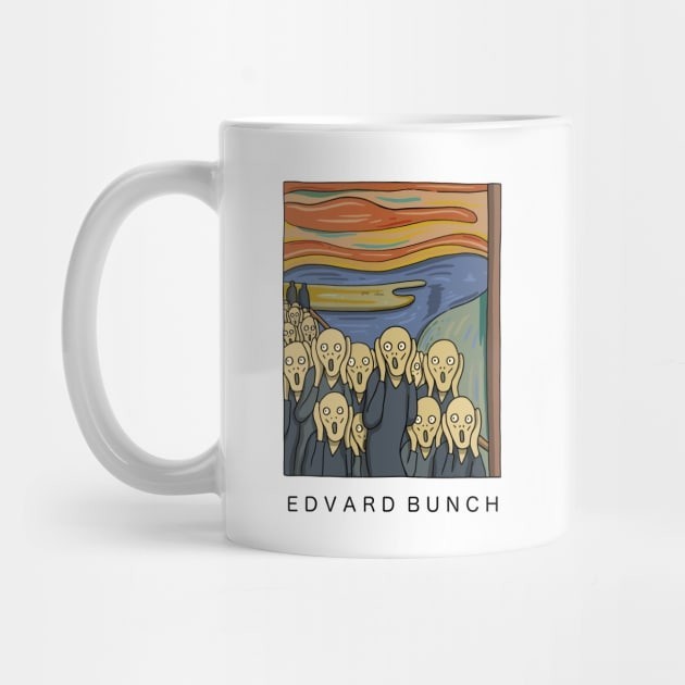 Mug Kopi EDVARD BUNCH EDVARD BUNCH Coffee Mug