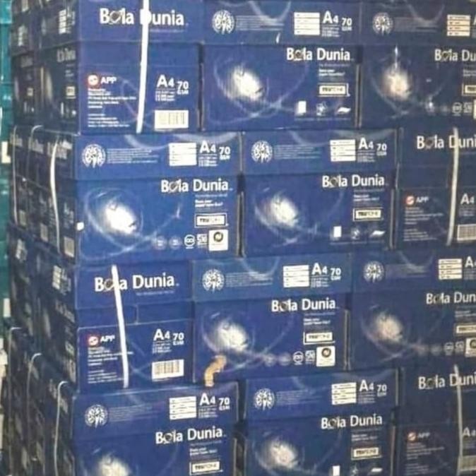 

Kertas A4 70 Gram Bola Dunia