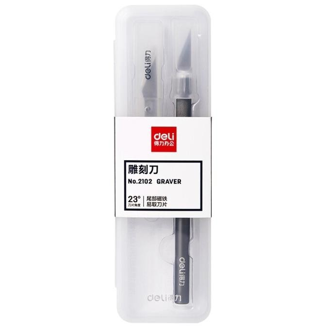 

Deli Graver / Cutter Ukir Bahan Metal, Refill 10pcs perkakas 2102