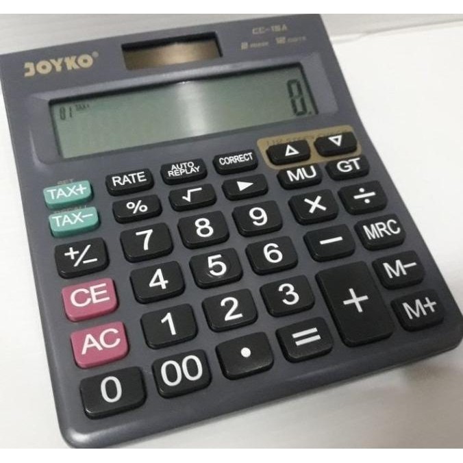 

Kalkulator 12 Digit Joyko CC-15A Check & Correct