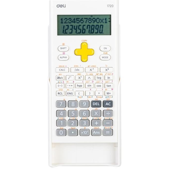 

Deli Scientific Calculator / Kalkulator Ilmiah 300 fungsi E1720