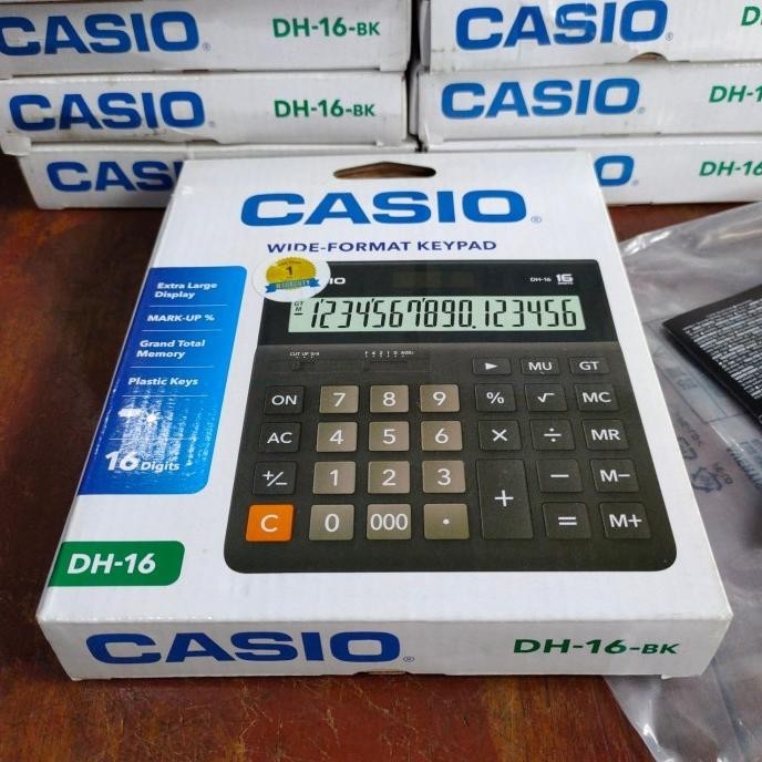 

kalkulator casio 16 digit DH-16 kalkulator casio besar