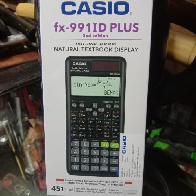 

Kalkulator CASIO SCIENTIFIC FX991 ID Plus