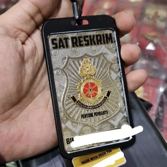 

Tactical Badge Holder Custom (Logam)