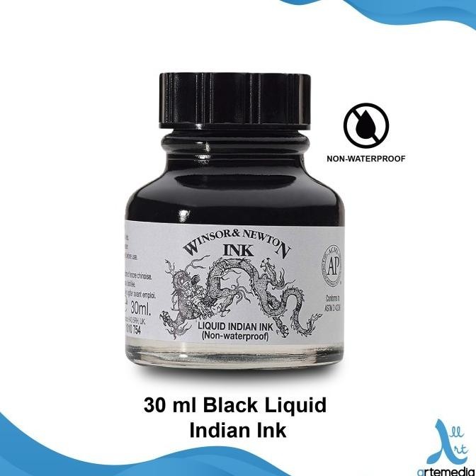 

Tinta Kaligrafi Winsor & Newton Liquid Indian Ink Calligraphy