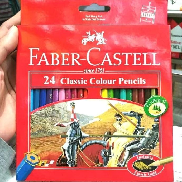 

Pensil Warna Faber-Castell 24 Warna Panjang