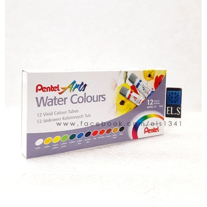 

Pentel Water Color 12 Warna ( Cat Air )