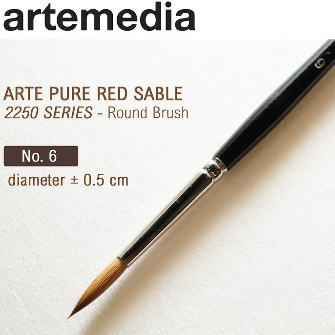 

Arte Pure Red 2250 Sable Round Brush