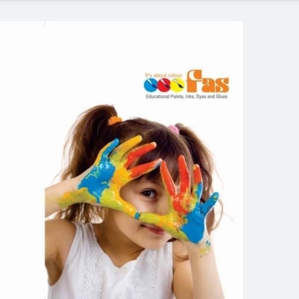

Fas Super Tempera Washable Finger Paint 5 pcs Cat Air Anak Non Toxic