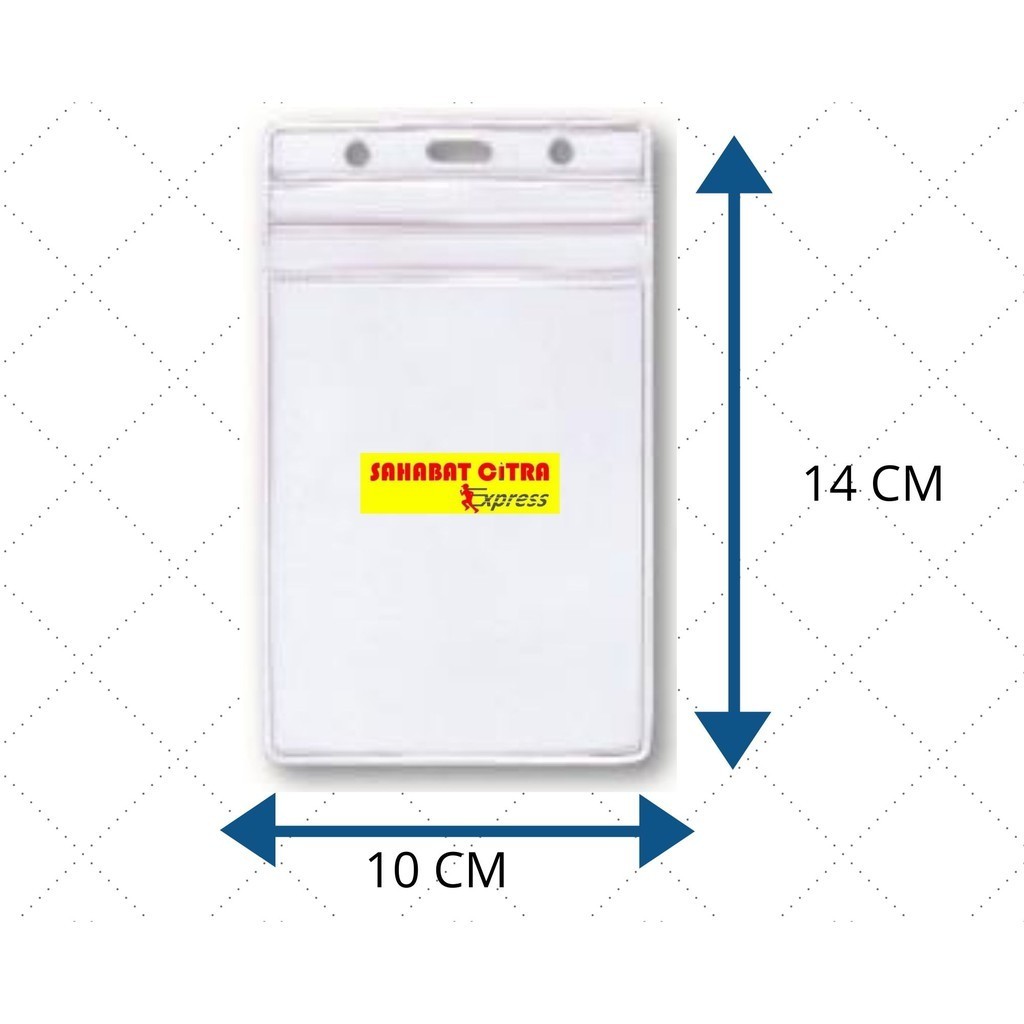 

PLASTIK NAME CARD 10X14CM PCS 胶证卡