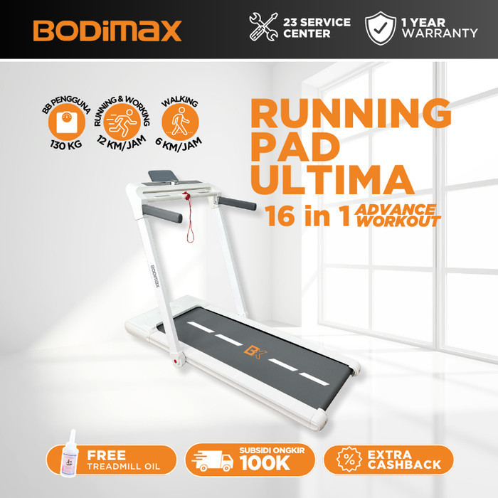 BODIMAX RUNNING PAD ULTIMA - Treadmill Digital Bodymax