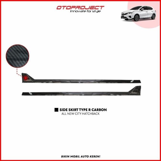 Otoproject Side Skirt Bodykit Samping Carbon City Hatchback
