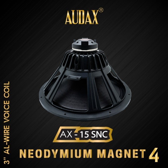 Speaker Pasif 15" Audax Ax-15 Snc Neodymium Series Full Range