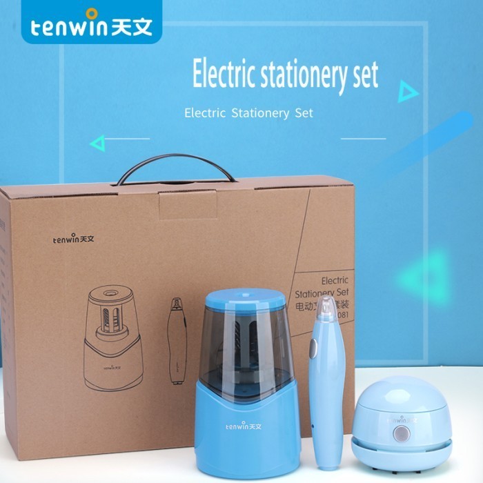 

Tenwin Set R Pensil Penghapus Elektronik Set Penyedot