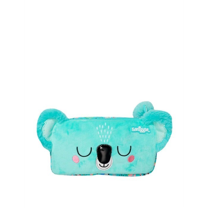 

Smiggle Hi There Character Pocket Pencil Case Aqua - IGL440160AQU