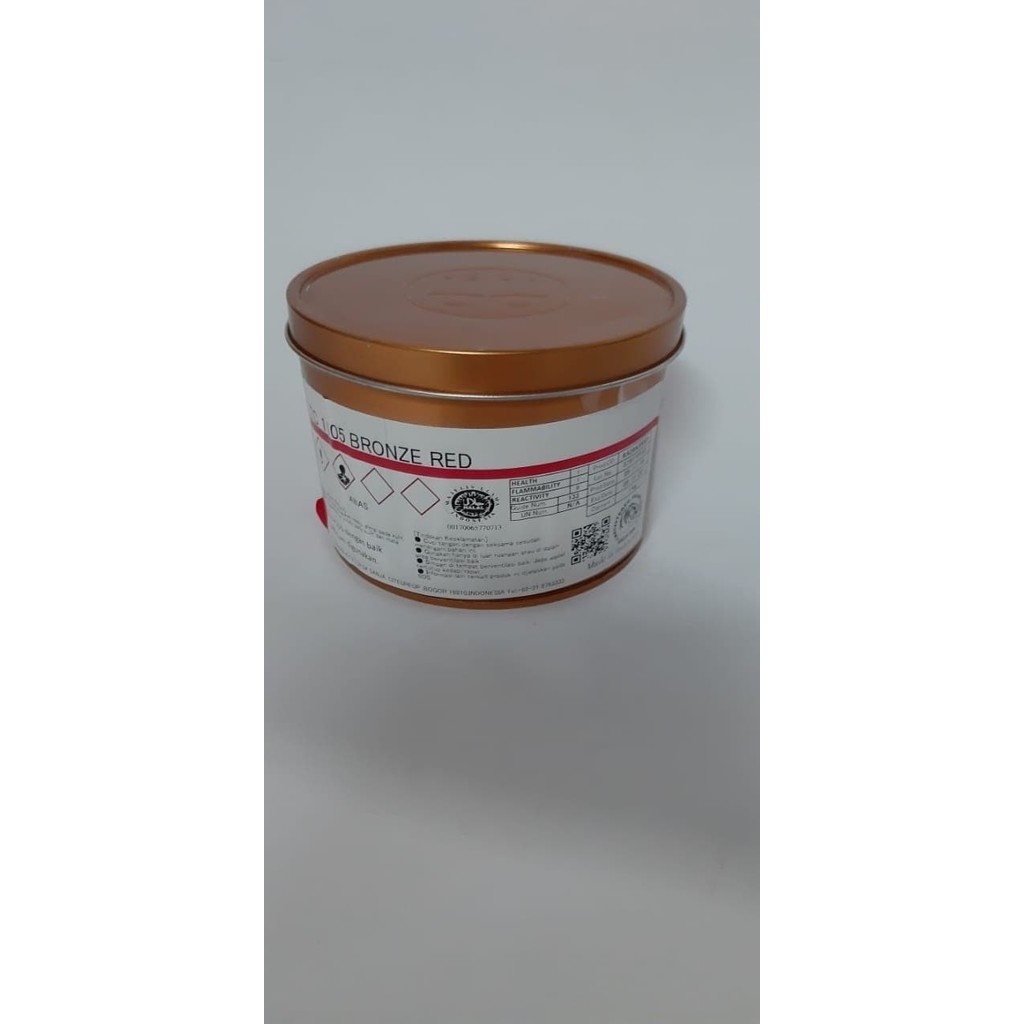 

Tinta Offset / Tinta cetak Merah Bronze
