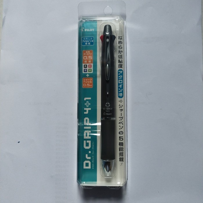 

PILOT "DR.GRIP" 4+1 PBKHDF-1SET .05 PULPEN PILOT 4 PEN+1 PENCIL 0.5
