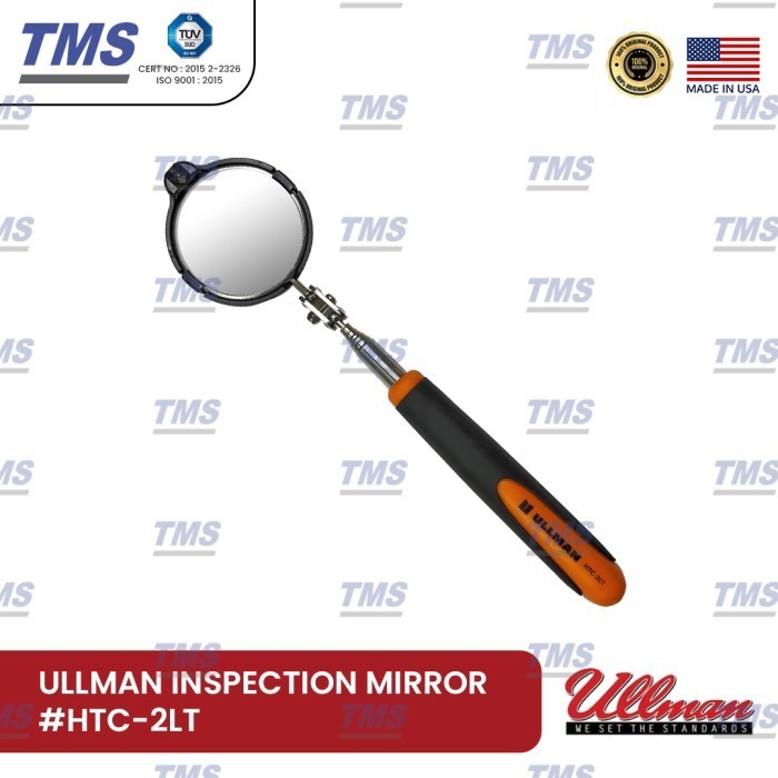 

Telescoping Inspection Mirror ULLMAN LED Lighted 2-3/8" #HTC-2LT - Original
