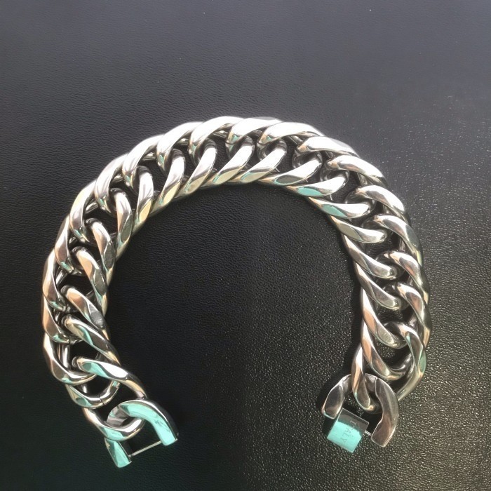 Haf Gelang Pria Rantai Jumbo Titanium Import