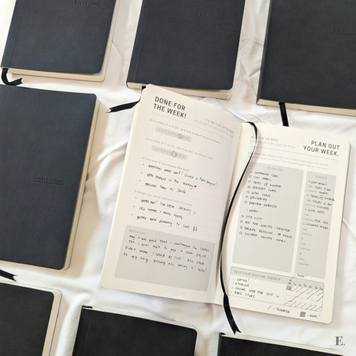 

Goal Setting Planner by Envision Undated Productivity Journal