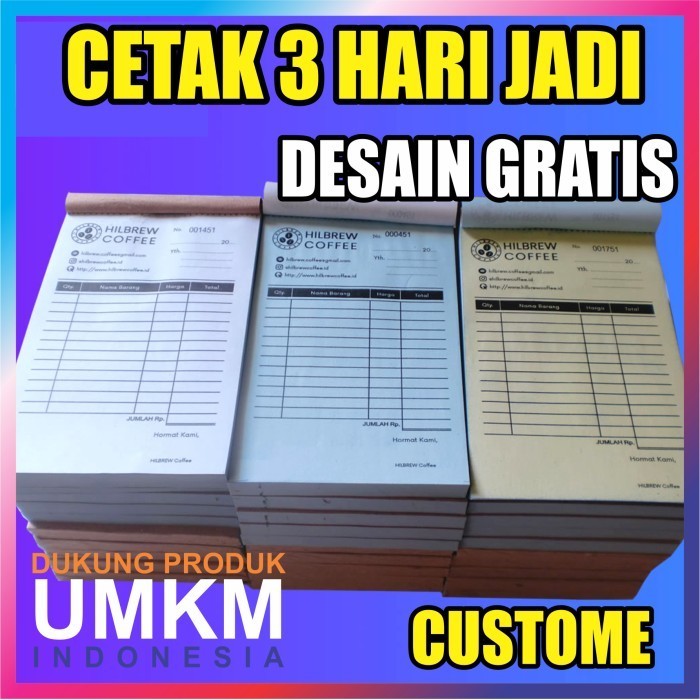

nota 3 rangkap