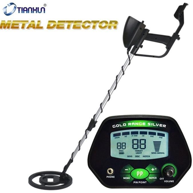 Pendeteksi Logam Underground Metal Detector Finder Md-4090 Tianxun