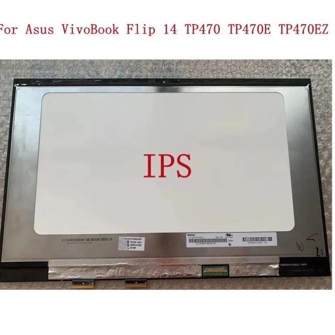 LCD Layar Asus VivoBook Flip 14 TP470 TP470E TP470EZ TP470EA FHD Touch TERBARU