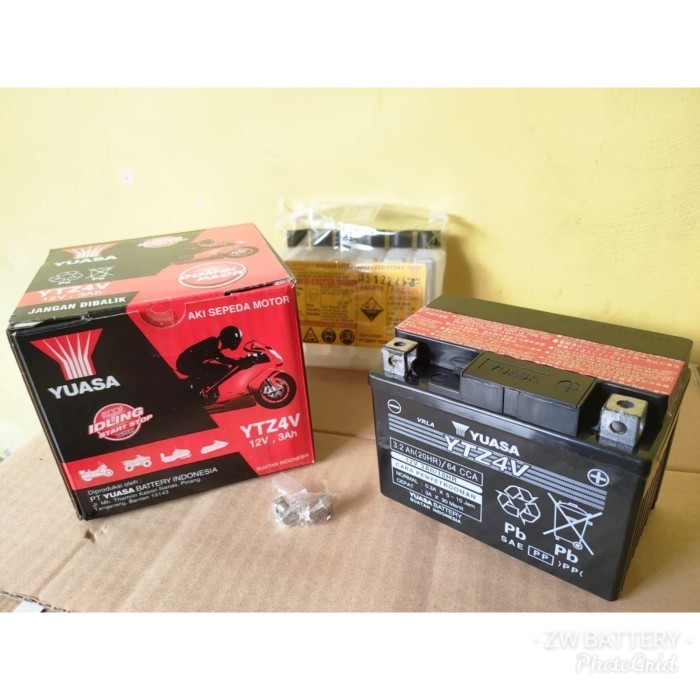 Aki Motor Honda Scoopy,Beat Yuasa Ytz4V