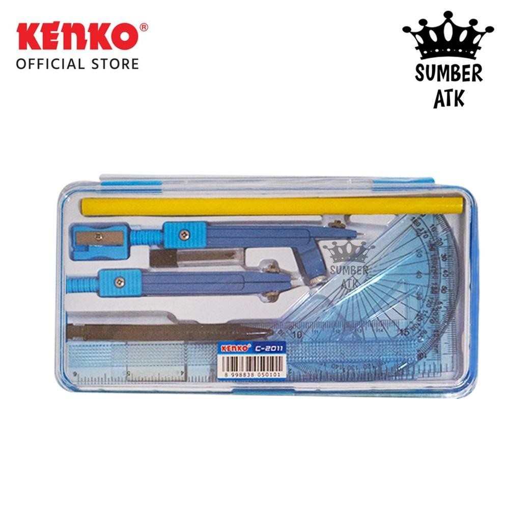 

Compass Kenko C-2011 Compas / Jangka Set Alat Tulis - 1 Pcs (6.6)