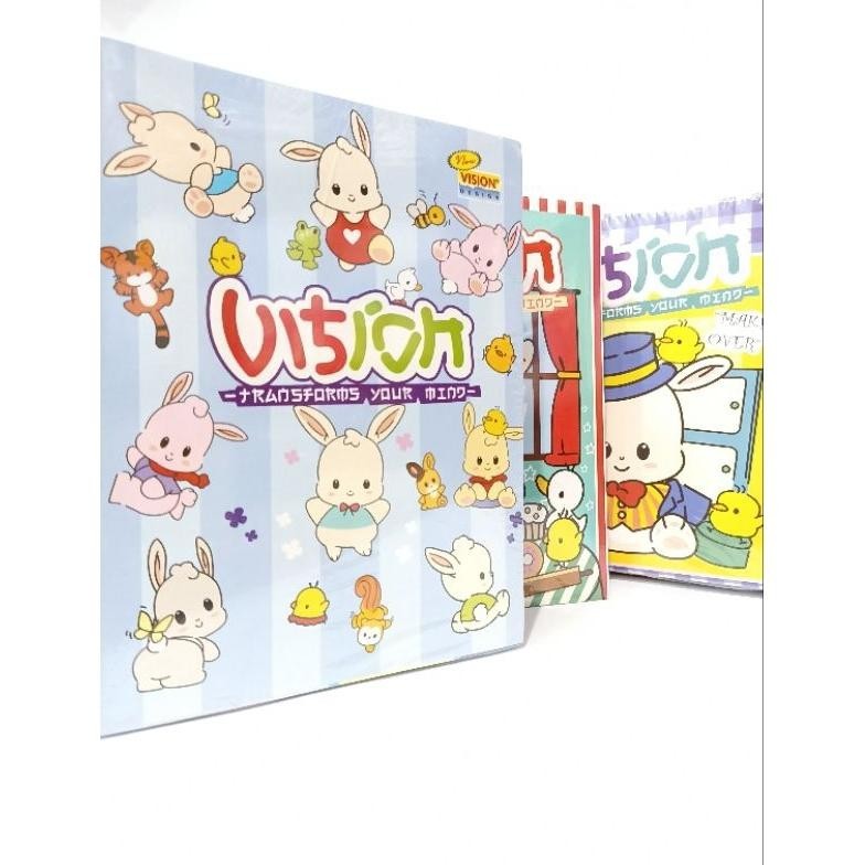 

Berkualitas ( 1 Pack ) Buku Tulis Vision Isi 58 Lembar BisaCod