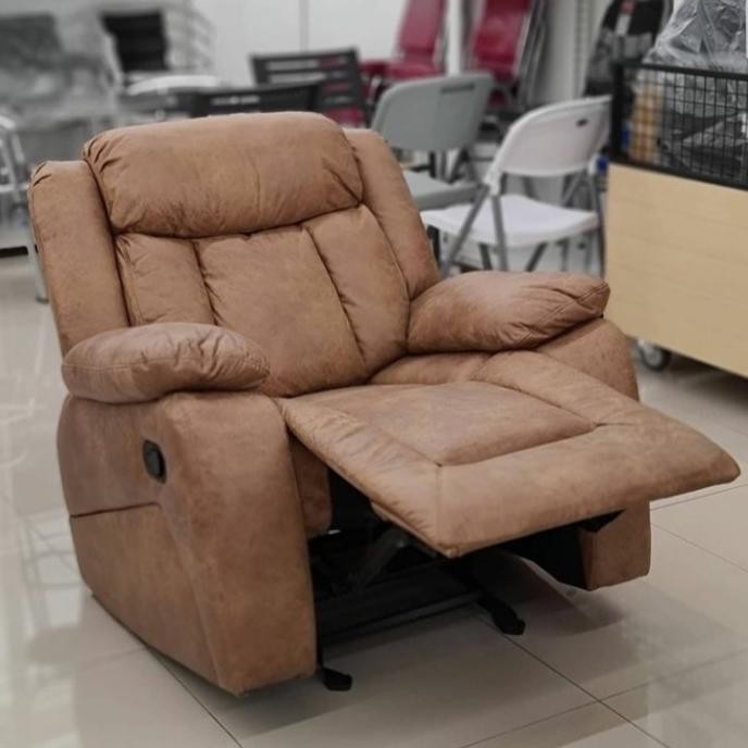 [ Sale ] Sofa Goyang Noroton Sofa 1 Seater Sofa Recliner Kursi Sofa Tamu  Ready