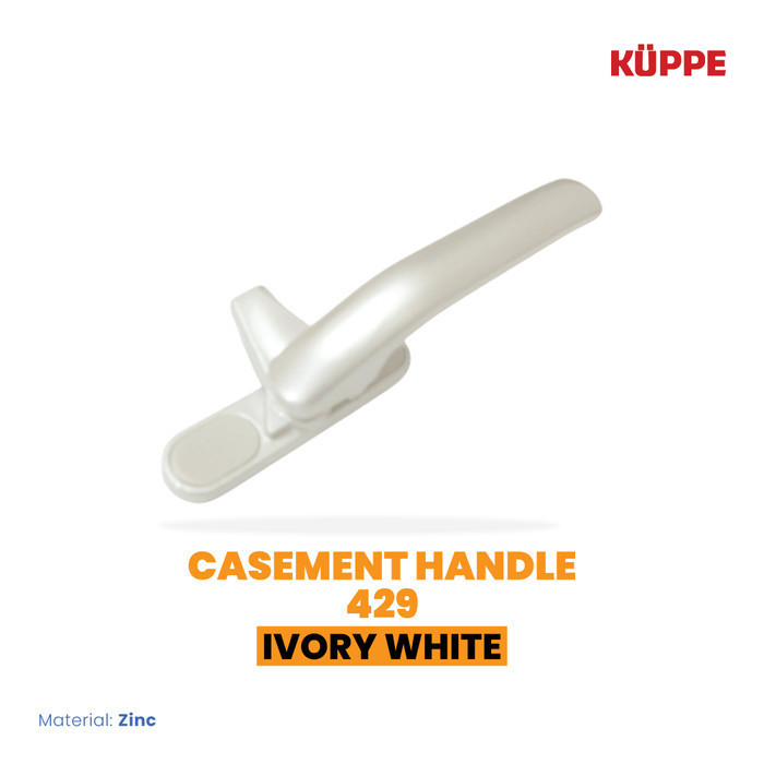 Kuppe Casement Handle / Rambuncis 429 Ivory White, Aksesoris