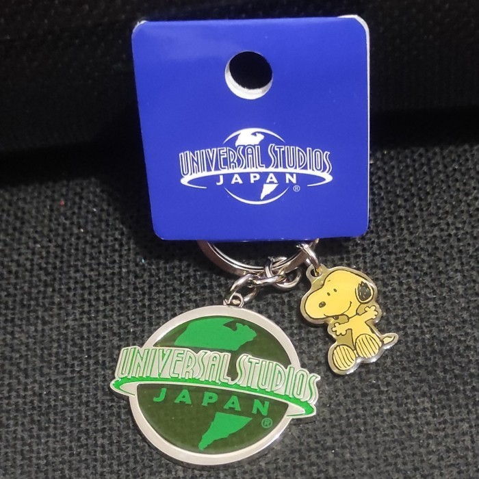 Cas Gantungan Kunci Charm Snoopy Universal Studio Japan Original