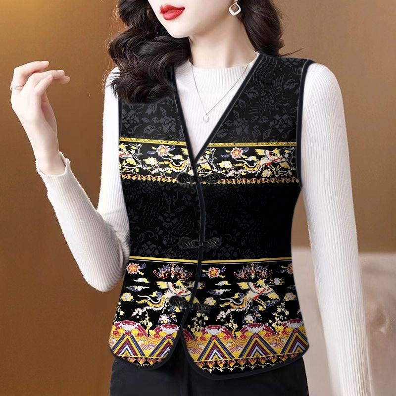 Rompi Wanita Tanpa Lengan Motif